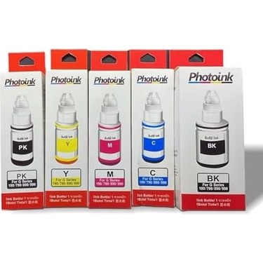 100 ml Uyumlu Ink, 5 Kartuşlu Yazıcılar Için Uyumlu 5 Adet Mürekkep Seti (Akıllı — 2. ürün görseli