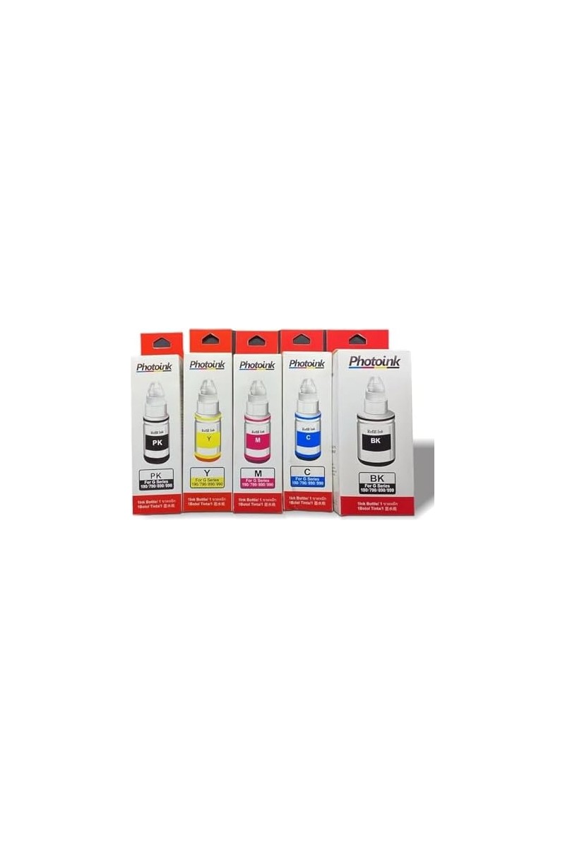 100 ml Uyumlu Ink, 5 Kartuşlu Yazıcılar Için Uyumlu 5 Adet Mürekkep Seti (Akıllı — 4. ürün görseli