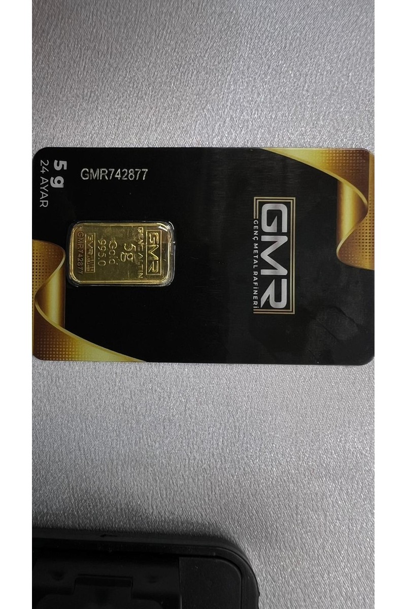 GMR 3 Adet 5 gr 24 Ayar Altın — 5. ürün görseli
