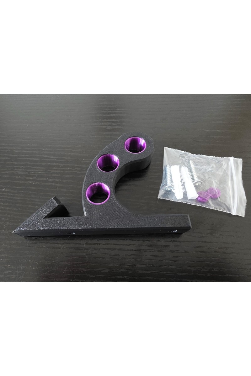 3D 3D Fabrick Kask , Mont ve Anahtar Duvar Askısı Kask Tutucu Mont Askılıklı Vida Dübel Dahil — 2. ürün görseli