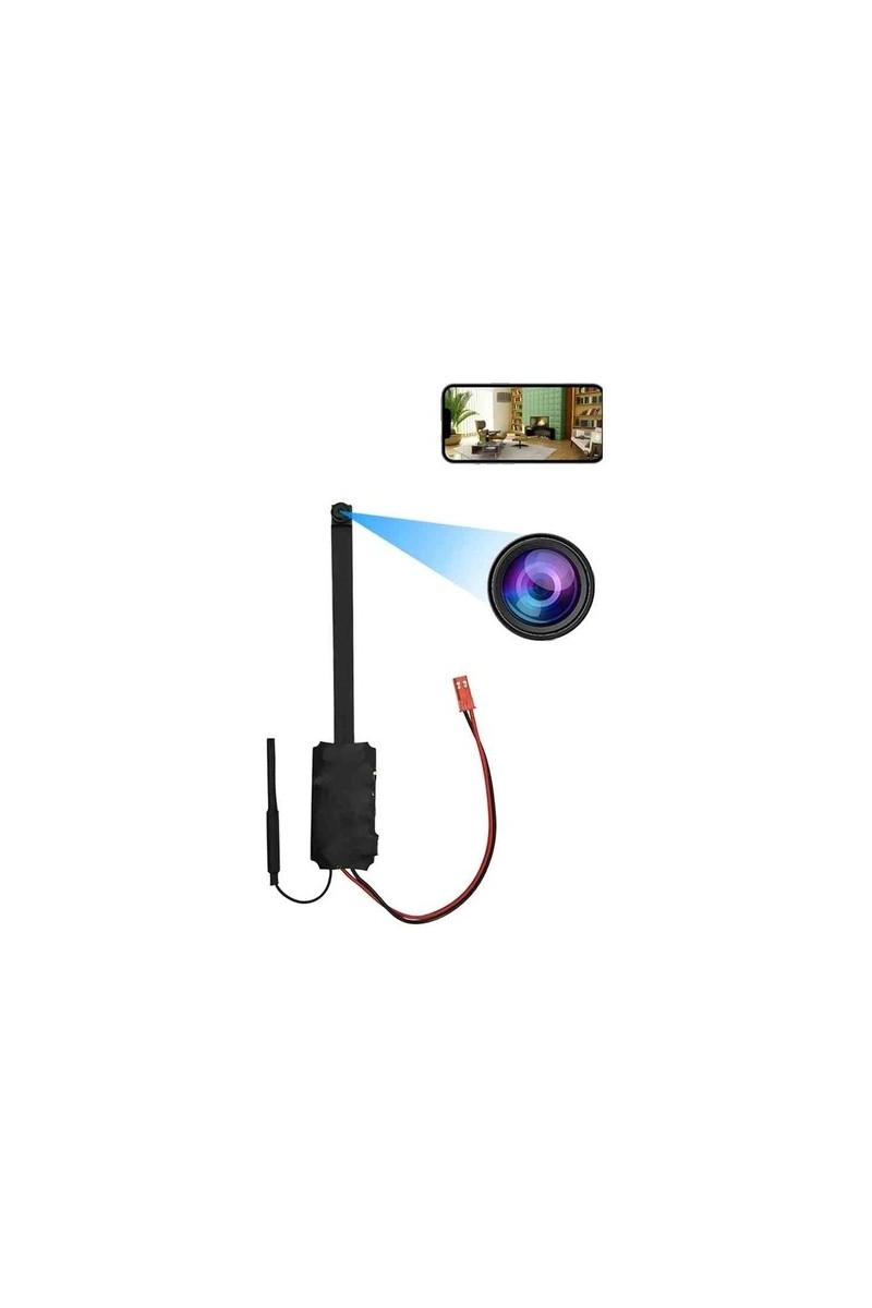 Tokurtech 4K Wifi Modül Mini Video Güvenlik Kamerası Hareket Sensörlü Uzaktan Canlı Izleme ve — 2. ürün görseli