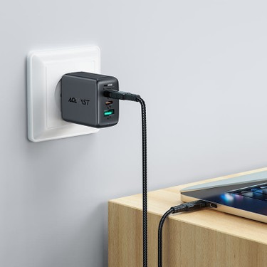 Acefast Acefast USB-C to USB-C 2 Metre Kablo 5A -100W Güç PPS 2.0 - Super Hızlı Şarj - Apple Uyumlu Type-C — 2. ürün görseli