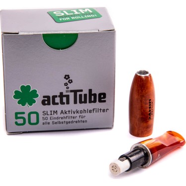 Actitube Actitube 7mm Kömürlü Pipo Filtresi Seramik Malzeme ile 50 Adet Pipo Kullanımı — 2. ürün görseli