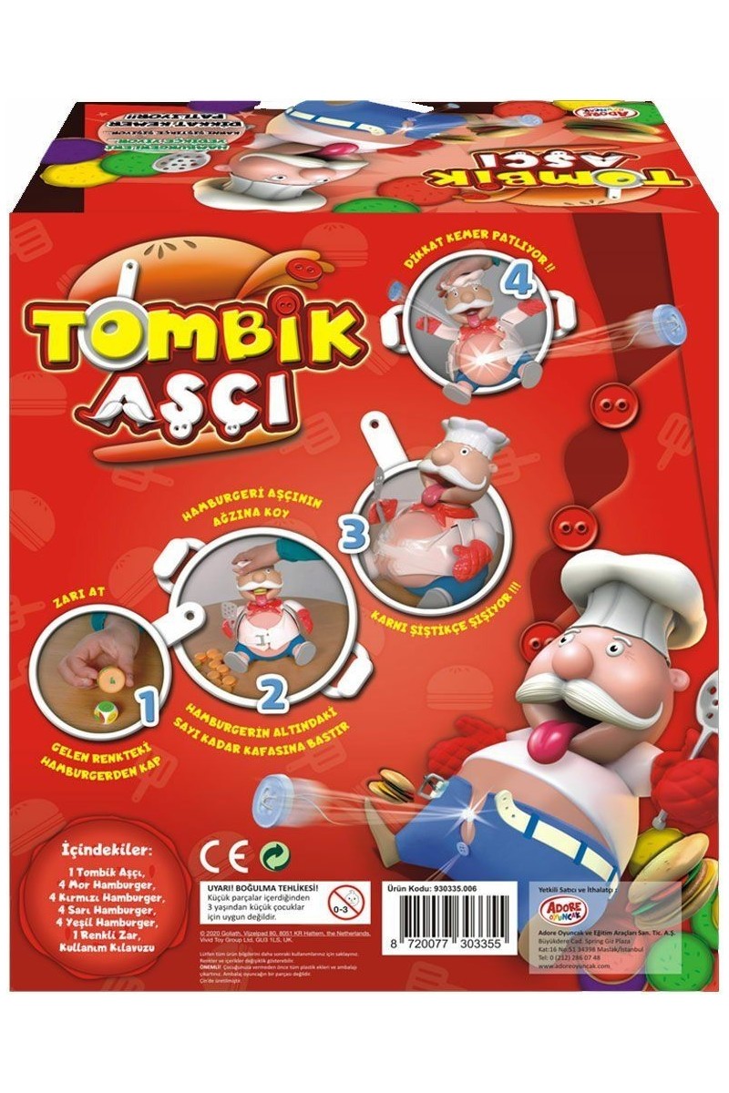 Adore Adore Oyuncak 930335 Tomy Tombik Aşçı 6-99 Yaş — 2. ürün görseli