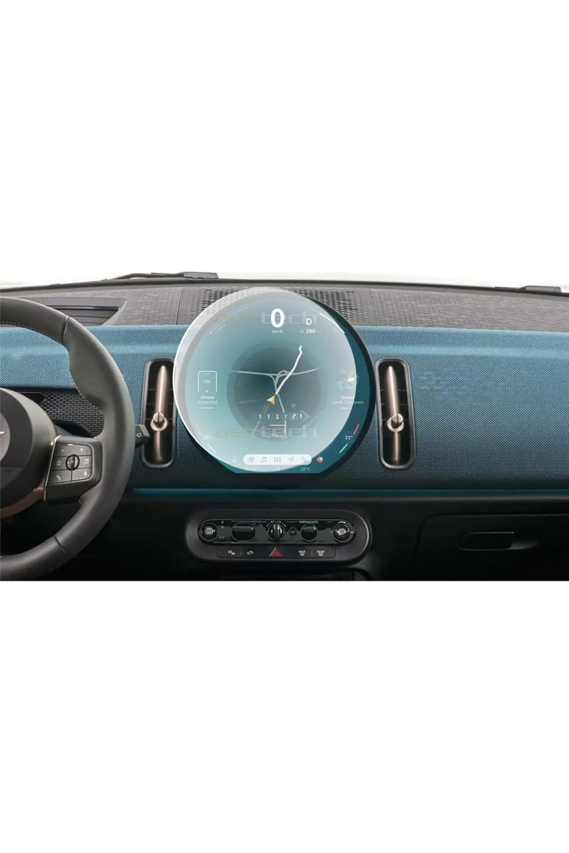 Ael-Tech Mini Cooper / Countryman Navigasyon Ve Bilgi Ekran Uyumlu Nano Ekran Koruyucu 2024 2026