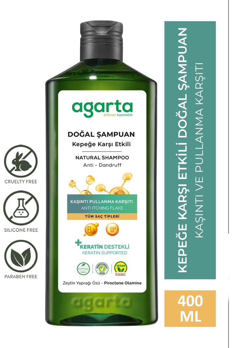 Agarta Agarta Doğal Kepeğe Karşı Etkili Şampuan 400 Ml — 3. ürün görseli