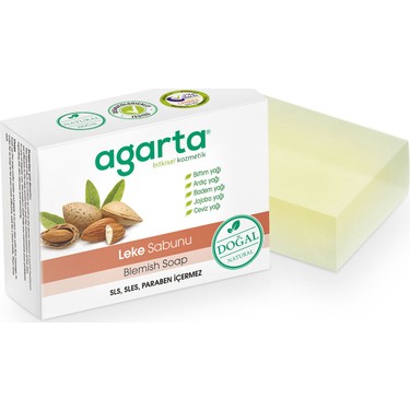 Agarta Agarta Doğal Leke Sabunu - Bitkisel İçerik, Cilt Tonunu Eşitleyici, SLS ve SLES İçermeyen, 150 gr — 2. ürün görseli