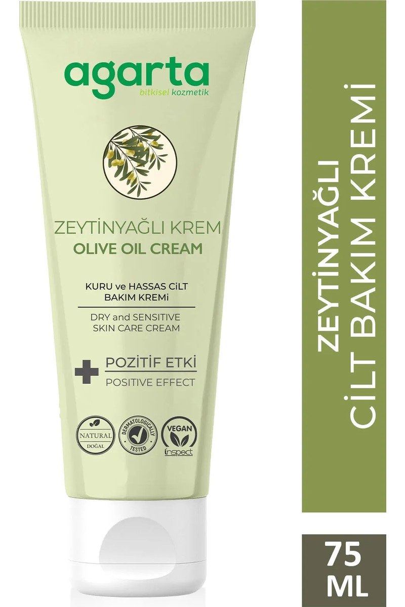 Agarta Agarta Doğal Zeytinyağlı Nemlendirici Cilt Bakım Kremi 75 — 3. ürün görseli