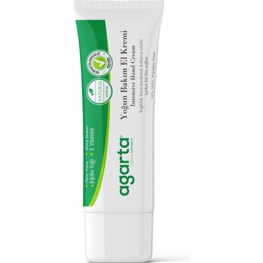 Agarta Agarta Yoğun Nemlendirici El Kremi - Doğal Bitkisel Formül, Shea Yağı ve E Vitamini ile — 3. ürün görseli