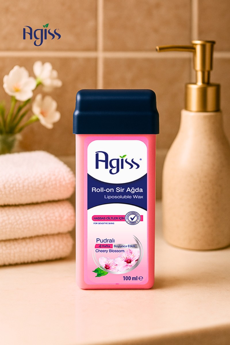 Agiss Agiss Pudralı Roll-On Sir Ağda 100 ml x 3'lü Paket – Hassas Ciltler İçin Yumuşak ve Etkili Epilasyon — 3. ürün görseli