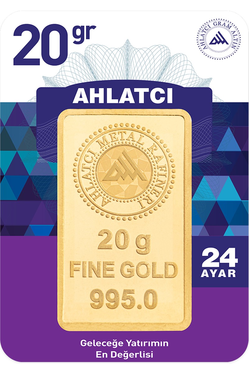 Ahlatcı 20 gr 24 Ayar Gram Altın