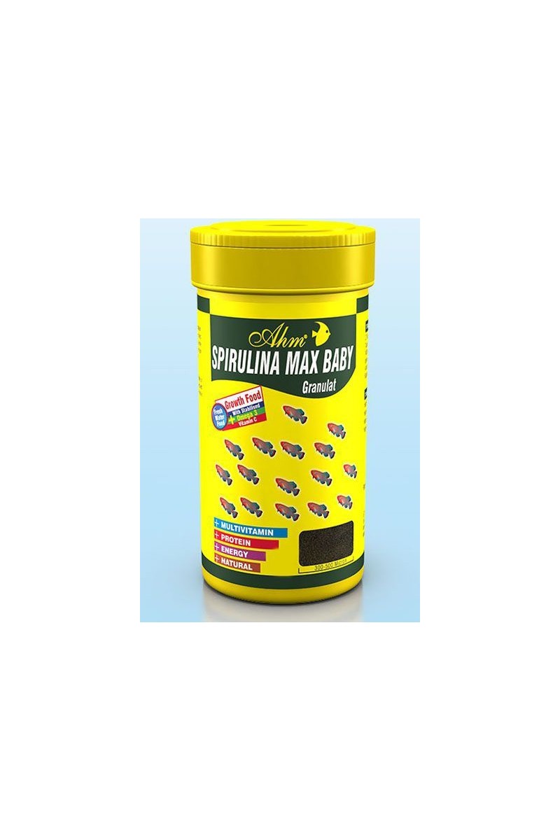 AHM Ahm Spirulina Max Baby Granulat Yavru Balık Yemi 100 — 2. ürün görseli