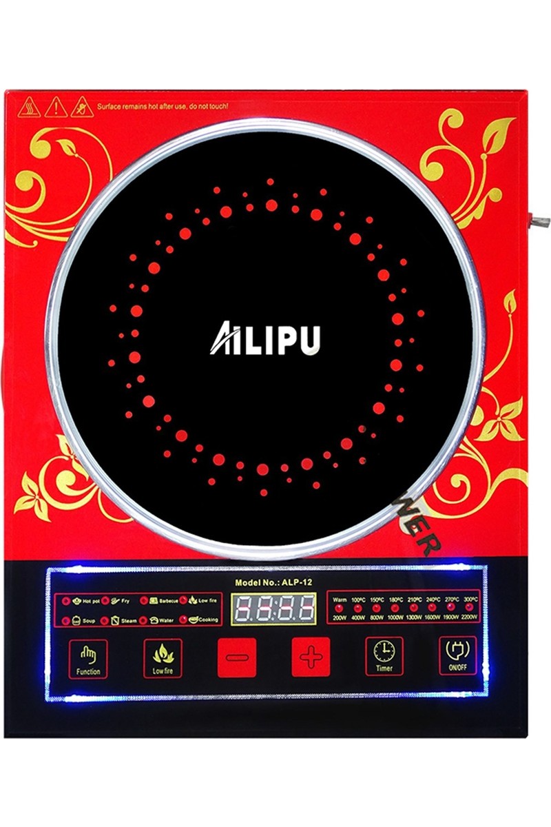 Ailipu Aılıpu Alp-12 Tek Gözlü Dokunmatik Elektrikli Indüksiyon Ocak
