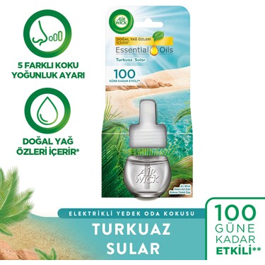 Air Wick Air Wick Elektrikli Oda Kokusu Yedek Şişe Turkuaz fiyatı ve görseli