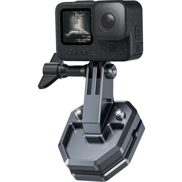 Telesin Aksiyon Kameralar Için Motosiklet Rüzgarlık Camı Kamera Montajı Klipsi (Gopro, Osmo Action, — 4. ürün görseli