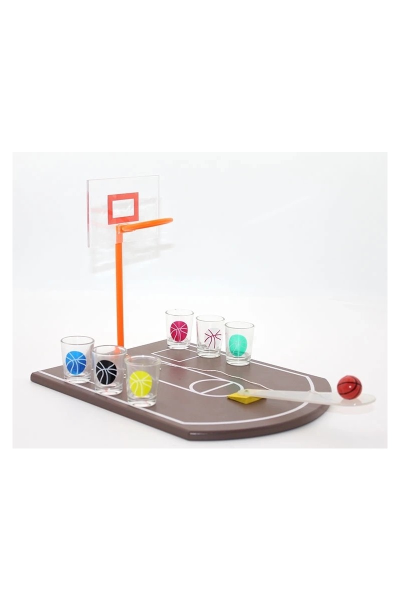 ALFA AKSESUAR 03 Basket Tasarımlı Shot Bardak Oyunu ALK1082