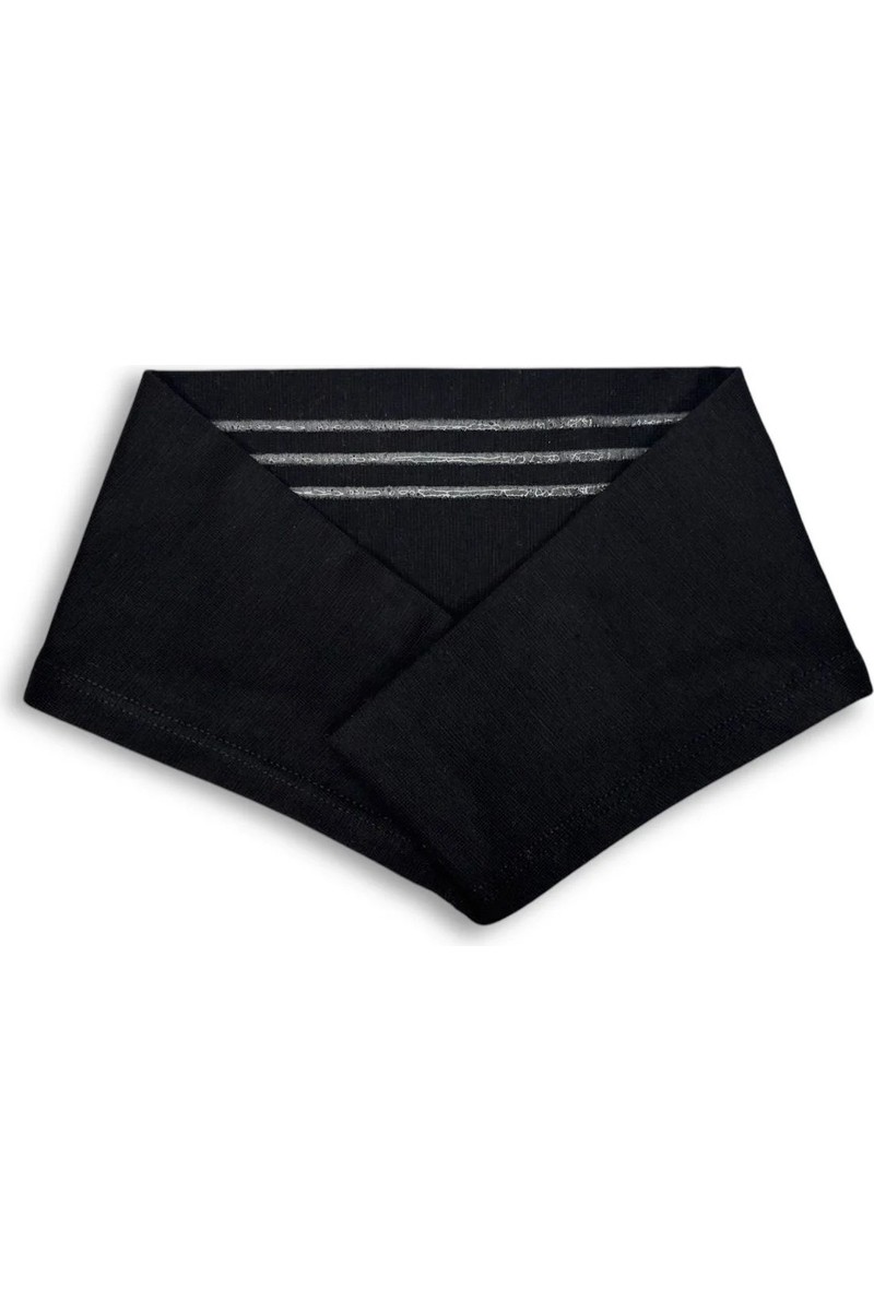 Aliva Aliva Scarf Kaymayan Silikonlu Bandana Bone Siyah - Kadın Tesettür Dikişsiz Kaymaz Geçme - Sportif Saç Bandı — 2. ürün görseli