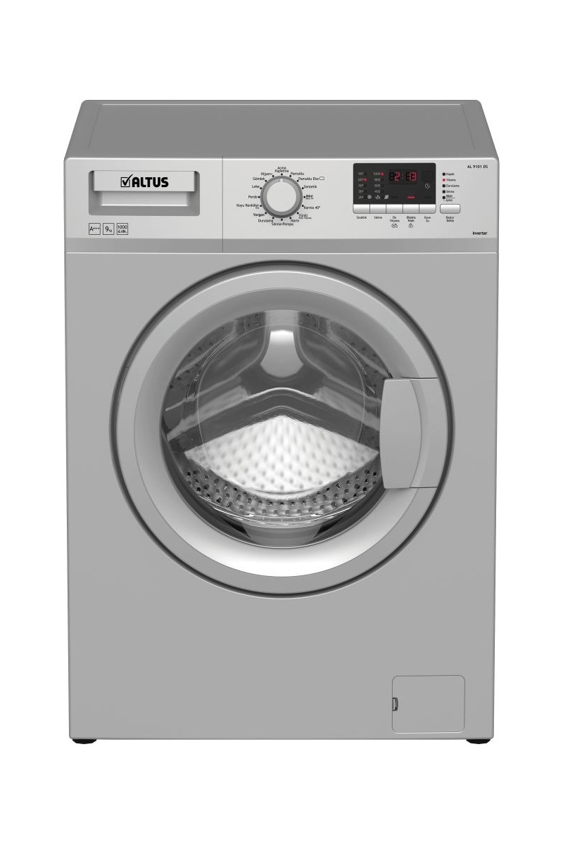 Altus AL 9101 DS 9 kg 1000 Devir Çamaşır Makinesi Gri
