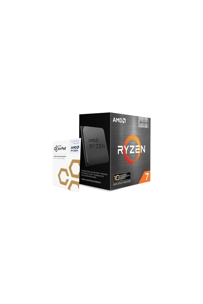 AMD Ryzen 7 5800X3D 10TH Anniversary Edition 3.4ghz 8 Çekirdek 96MB Önbellek Soket Am4 Box Işlemci