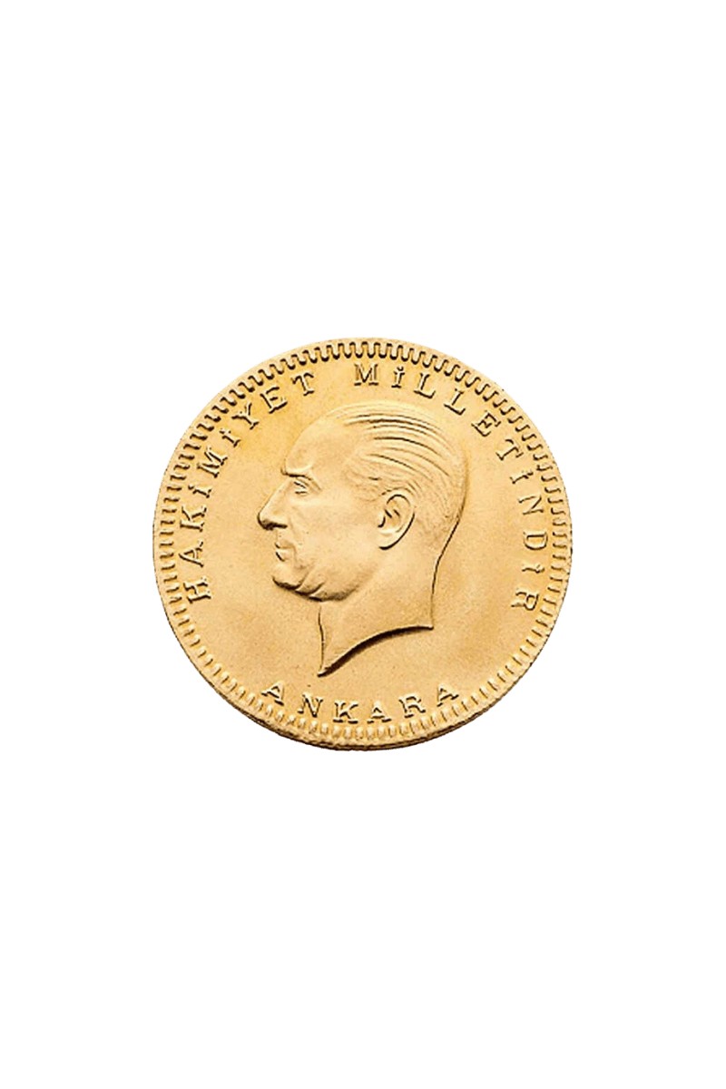 Anadolum Altın 1 Adet Eski Tarihli Ata Lira