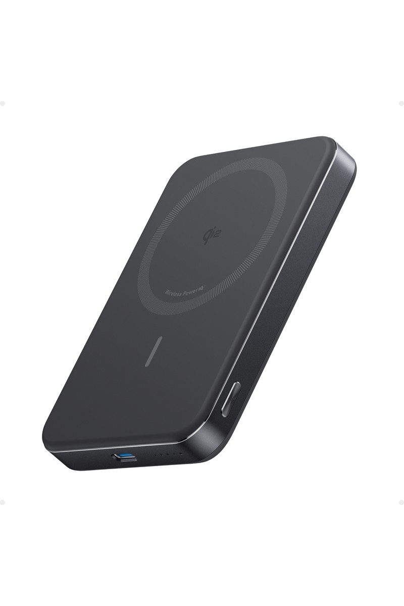 Anker Anker MagGo 10.000 mAh Powerbank, Manyetik Kablosuz Şarj, Siyah - A1664 fiyatı ve görseli