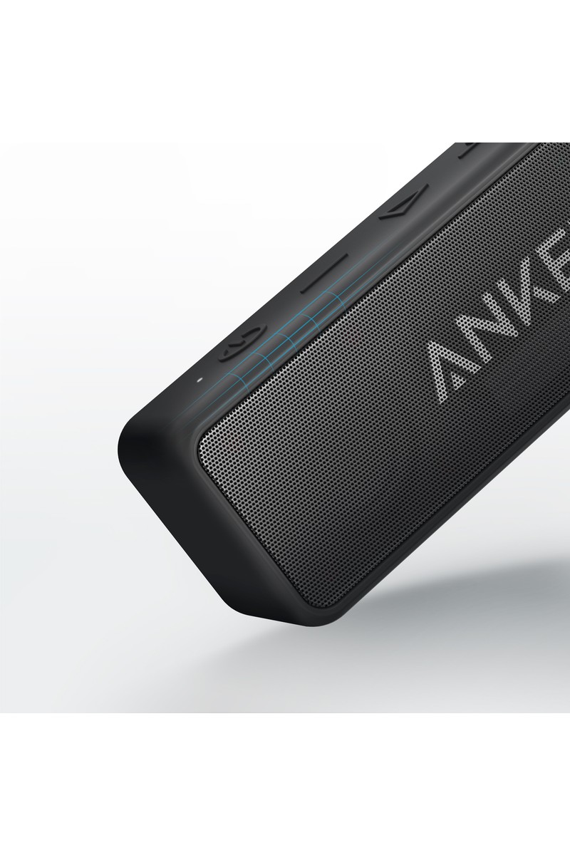 Anker Anker Soundcore 2 Bluetooth Hoparlör - 12W Stereo Ses - IPX5 Suya Dayanıklılık - 24 Saate Varan Şarj - Siyah - A3105 (Anker Türkiye Garantili) — 2. ürün görseli
