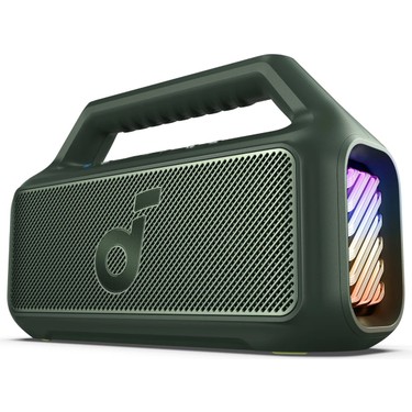 Anker Anker Soundcore Boom 2 Bluetooth 5.3 Hoparlör, 80W, IPX7 Su Geçirmez, Yeşil - fiyatı ve görseli