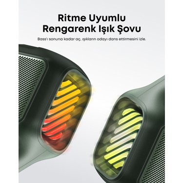Anker Anker Soundcore Boom 2 Bluetooth 5.3 Hoparlör, 80W, IPX7 Su Geçirmez, Yeşil - — 4. ürün görseli