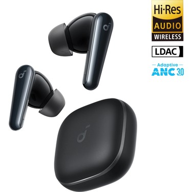 Anker Anker Soundcore Liberty 5 Kulak İçi Bluetooth Kulaklık, Gerçek Zamanlı Gürültü Engelleme, Siyah - fiyatı ve görseli
