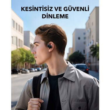 Anker Anker Soundcore V20i Bluetooth Kulaklık, Açık Kulak Teknolojisi, Siyah - — 3. ürün görseli