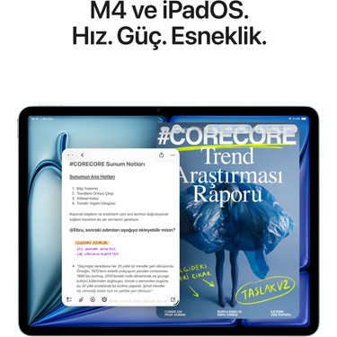 Apple Apple iPad Air M4 13" 128GB Wi-Fi Uzay Grisi — 4. ürün görseli