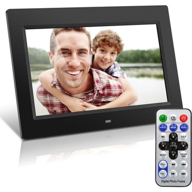 Appphoto Appphoto Dijital Fotoğraf Çerçevesi 7 Inch Siyah Renk 800x600 Piksel Çözünürlük Uzaktan Kumanda fiyatı ve görseli