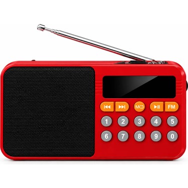 Apricot Apricot AP-R2 Taşınabilir Bluetooth Radyo Kırmızı 3 Watt Özellikli Nostalji — 2. ürün görseli