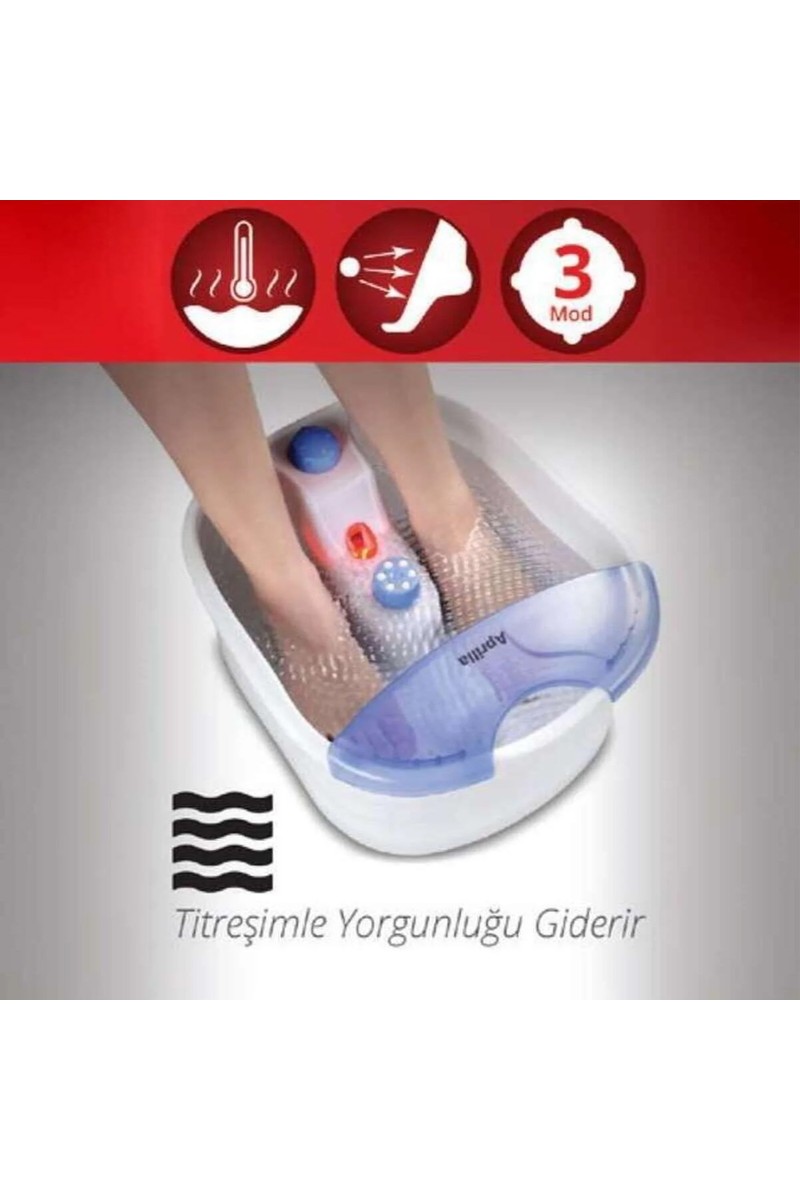 Aprilla Aprilla AMA-2850 3 Masaj Modlu Titreşim Isıtmalı Ayak Masaj Aleti - — 4. ürün görseli