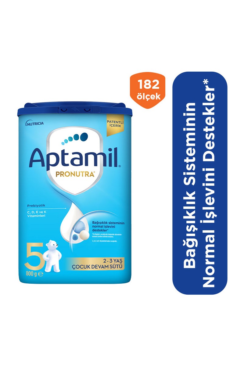 Aptamil 5 Prebiyotikli Çocuk Devam Sütü 800 Gr