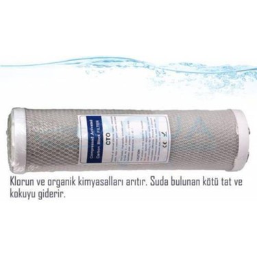 Aqualine Aqualine Su Arıtma Cihazı Filtresi 3lü Blok Karbon Filtre — 3. ürün görseli
