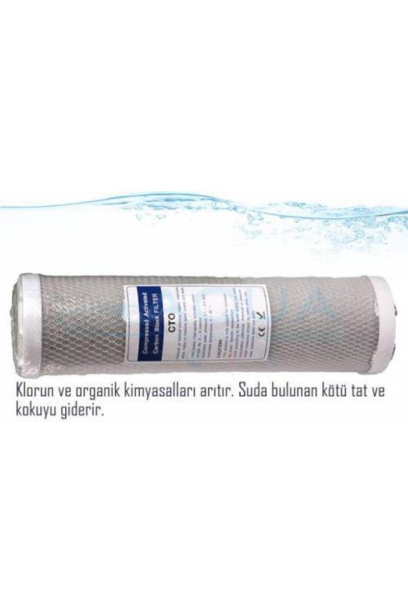 Aqualine Aqualine Su Arıtma Cihazı Filtresi 3lü Blok Karbon Filtre — 6. ürün görseli