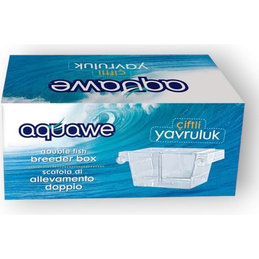 Aquawe Aquawe Çiftli Yavruluk - Şeffaf Vantuzlu Balık Yavruluğu 19.5 x 10 fiyatı ve görseli