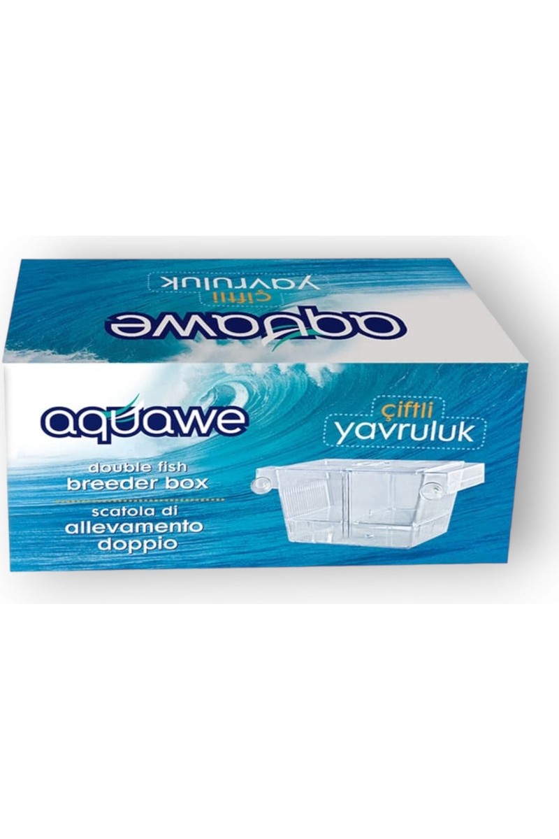 Aquawe Aquawe Çiftli Yavruluk - Şeffaf Vantuzlu Balık Yavruluğu 19.5 x 10 — 4. ürün görseli