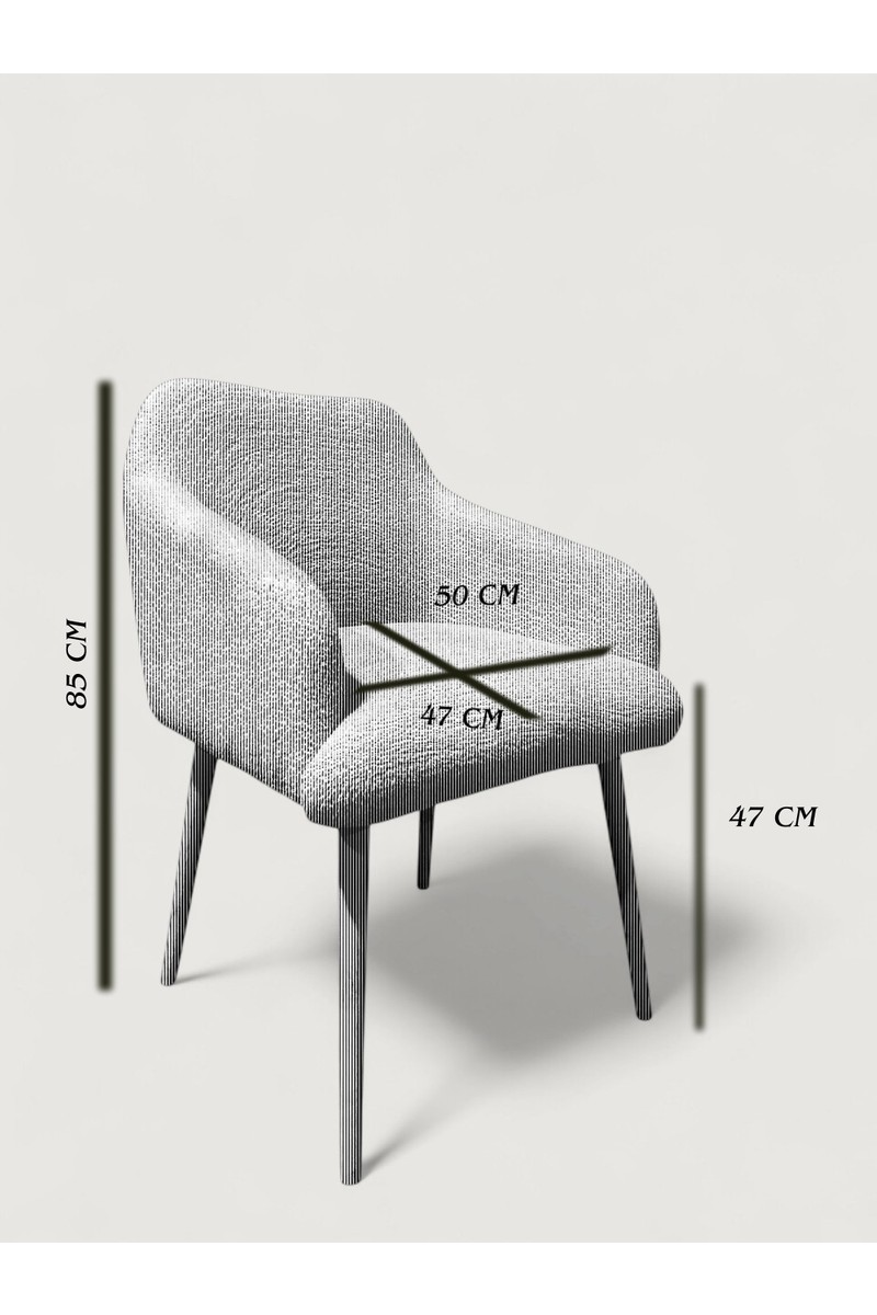 Argedemo Argedemo Rota Berjer Çay Seti Iki Koltuk - Ofis Balkon Cafe Bahçe Salon Mobilyası (Sehpa Dahil Değildir) — 2. ürün görseli