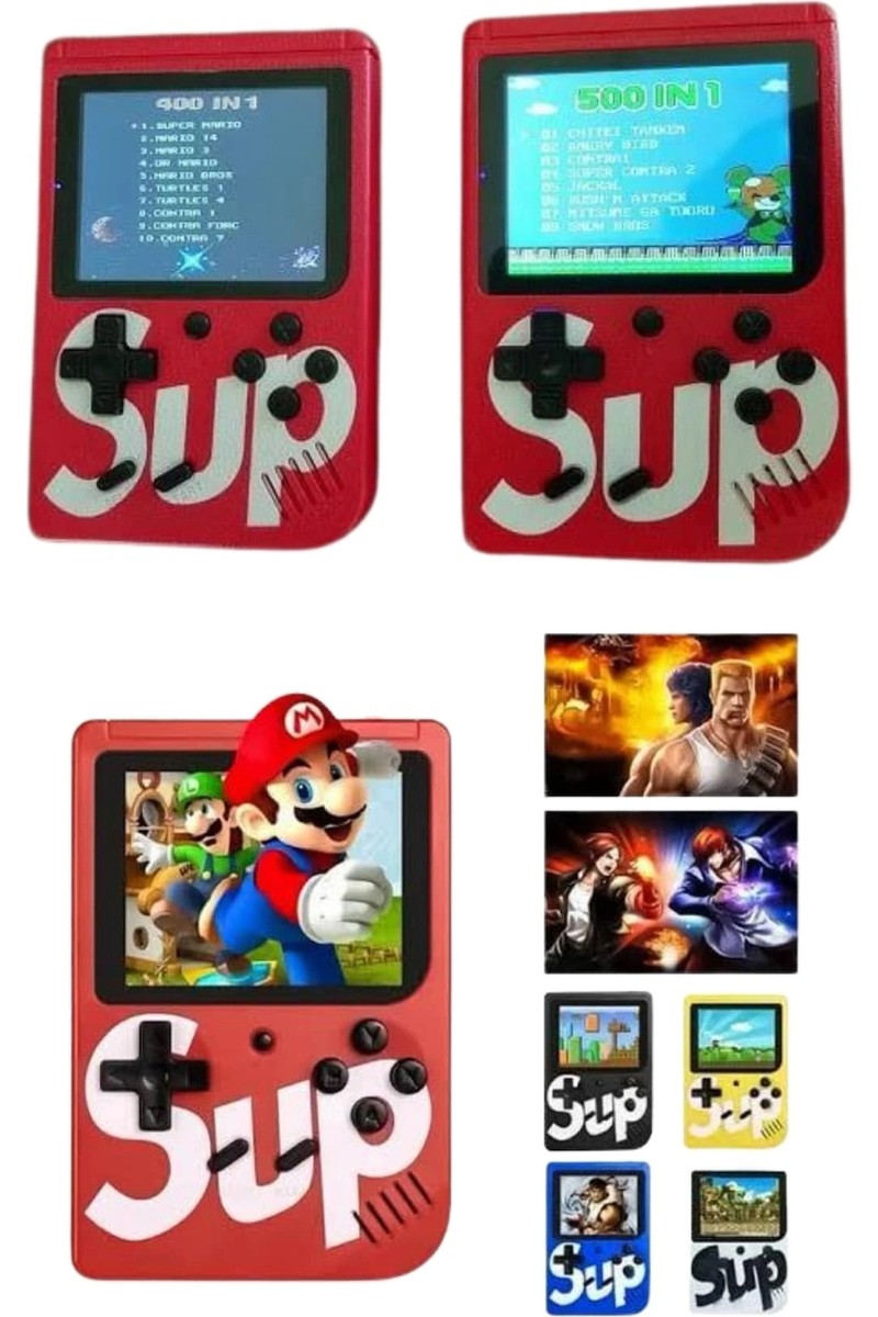 Aslanoğlu Aslanoğlu Store Mey Ithalat® Sup Atari Retro 400 Nostalji Oyunlu Mini Atari Taşınabilir Oyun Konsolu — 2. ürün görseli
