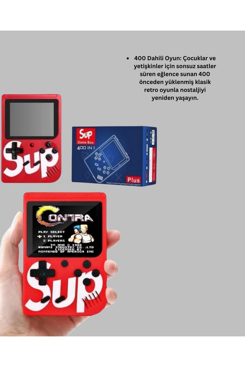 Aslanoğlu Aslanoğlu Store Mey Ithalat® Tv Bağlantılı Şarjlı Retro Oyun Konsolu — 2. ürün görseli