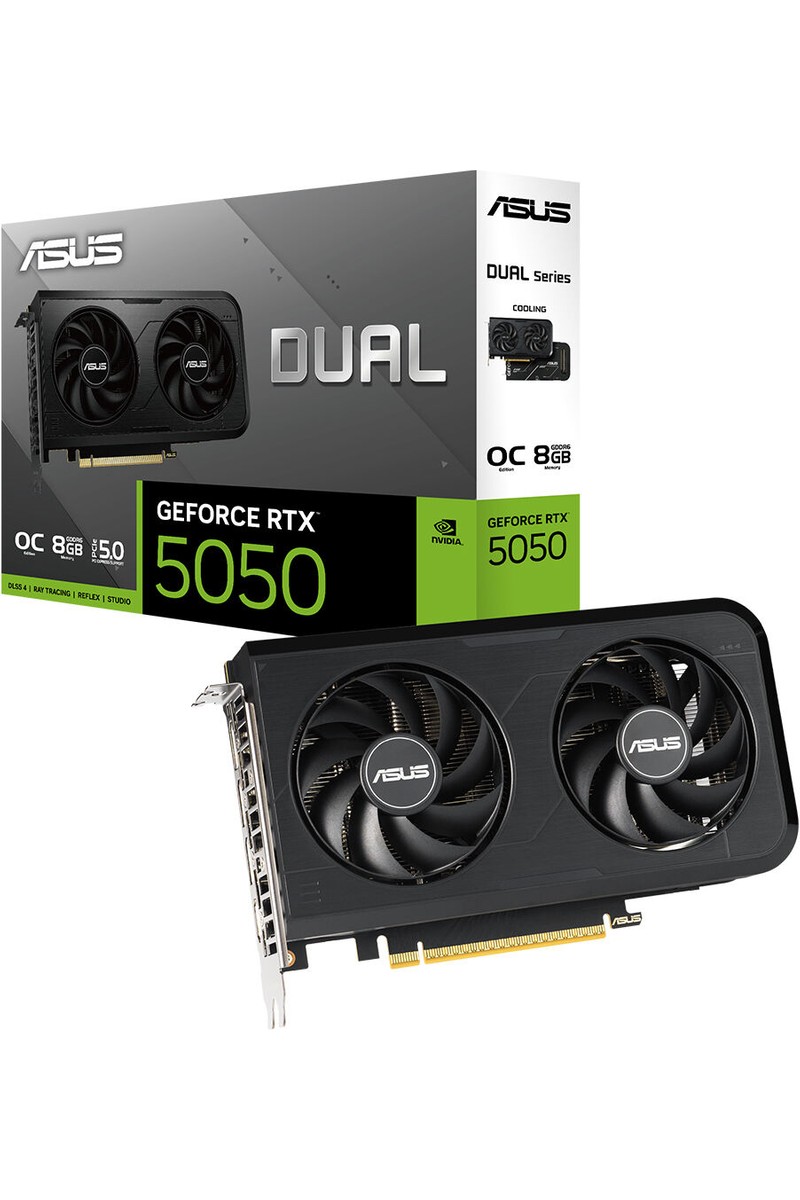 ASUS DUAL-RTX5050-O8G-NVIDIA-GEFORCE-RTX 5050-8GB