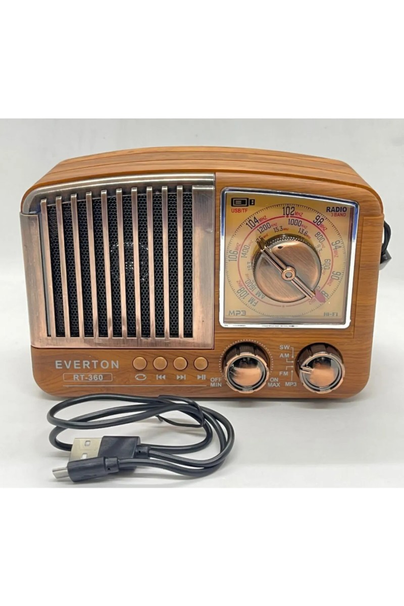 Ataşbey Nostaljik Bluetoothlu RT-360 USB / Sd / Radyo Müzik — 5. ürün görseli