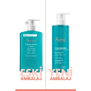 Avene Avene Cleanance Yağlı ve Akneye Eğilimli Ciltler için Matlaştırıcı Yüz Temizleme Jeli 400 — 2. ürün görseli
