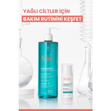 Avene Avene Cleanance Yağlı ve Akneye Eğilimli Ciltler için Matlaştırıcı Yüz Temizleme Jeli 400 — 5. ürün görseli