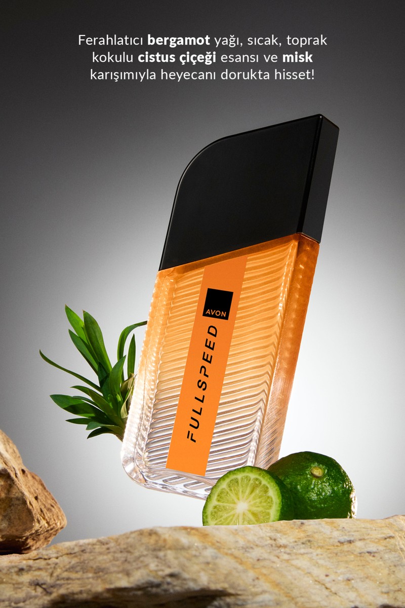 Avon Avon Erkekler İçin Avon Full Speed 100 ml EDT Parfüm Odunsu Meyvemsi Turunçgil Koku ile Hız Tutkusu — 3. ürün görseli