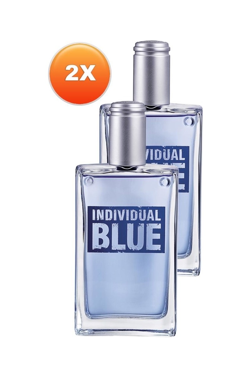 Avon Individual Blue Edt 100 Ml Erkek Parfüm 2 Adet Hediyelik Lüks Ambalaj ile Çekici Koku