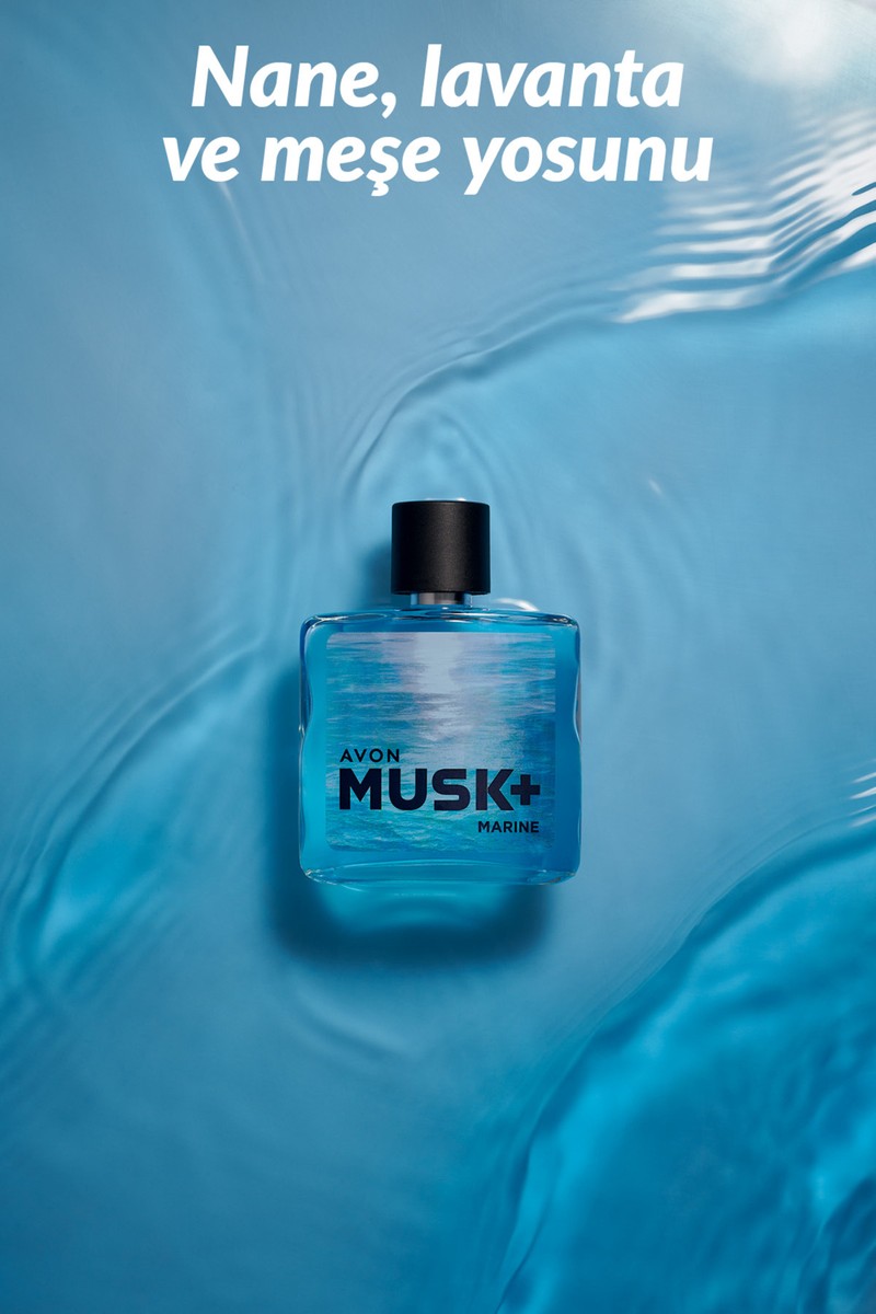 Avon Avon Musk Marine EDT 75 Ml Erkek Parfüm Ferah Koku ile Gün Boyu Tazelik — 3. ürün görseli