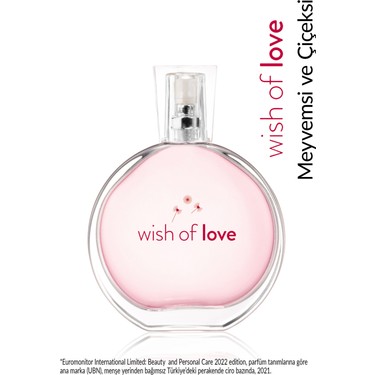 Avon AVON Wish Of Love Kadın Parfüm Edt 50 fiyatı ve görseli